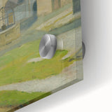 Renaissance Courtyard Art Print by Lajos Csordák – Serene Masterpiece