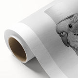 Bathroom Wall Art - Bird with Toilet Paper Hat