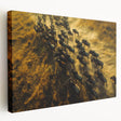 Acrylic print of a Kenyan landscape with vibrant greens and earth tones, ideal for kitchen wall art.