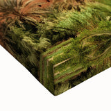 Large art of a Moroccan landscape in black and white on stretched canvas, suitable for bedroom wall decor.