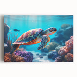 Black and white canvas of Seychelles scenery, ideal for kitchen wall art or bedroom ambiance.