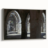 Landscape art painting of Tanzania scenery in vibrant colors on framed canvas.