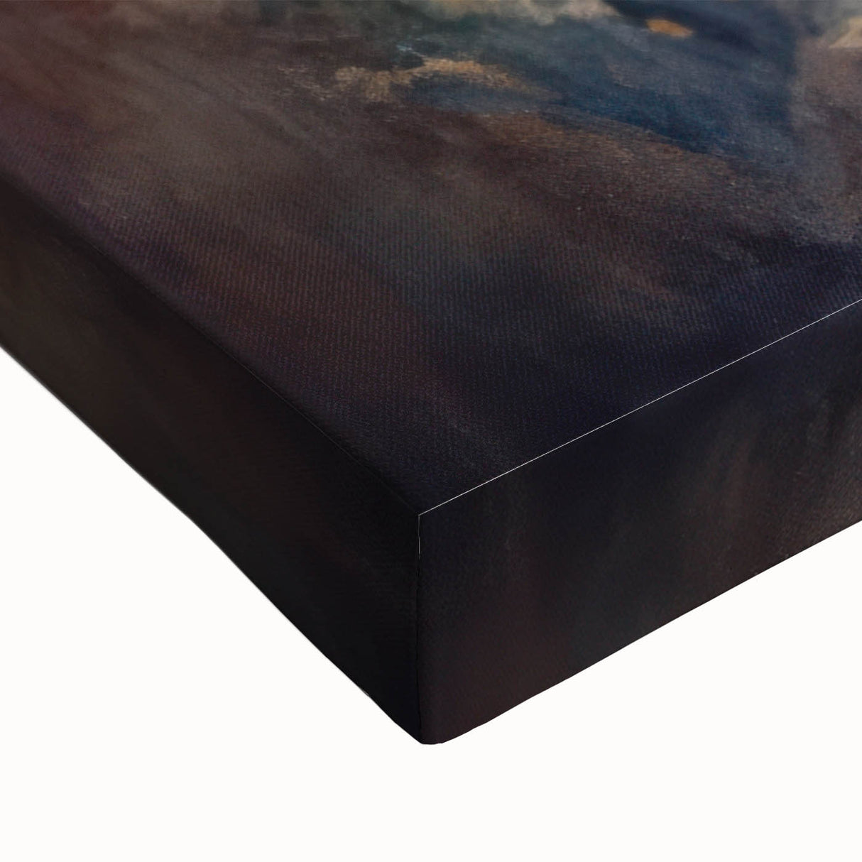 Large art of a Zambian landscape in black and white on stretched canvas, ideal for bedroom wall decor.