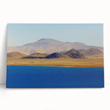 Black and white stretched canvas of Tibet scenery, ideal for kitchen wall art or bedroom ambiance.