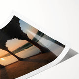 Extra large wall art featuring line art flowers in muted tones on a rolled canvas, ideal for large living room decor.