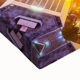 Black and white landscape art painting of Indonesian scenery on large stretched canvas, suitable for bedroom wall art.