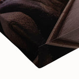 Large art depicting a black and white landscape of Kyoto with trees and a temple, printed on stretched canvas.