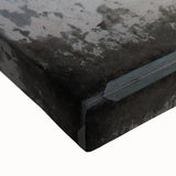 Black and white landscape art painting of a Malaysian scenery on stretched canvas, ideal for bedroom wall art.