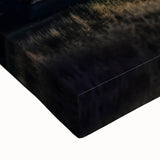 Large art depicting a Mongolian landscape in black and white on stretched canvas, suitable for bedroom decor.
