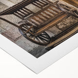 Art deco poster depicting a serene Philippine landscape on rolled canvas, suited for dining room decor.