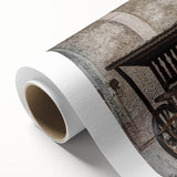 Art Deco poster featuring a serene Philippine landscape on rolled canvas, ideal for nursery wall art.