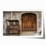 Rolled print of a Philippine landscape with lush greenery and floral elements, in vibrant colors.