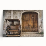 Large black and white stretched canvas featuring a serene Philippine landscape.