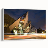 Vintage poster art of Ontario, Canada scenery on framed canvas, featuring colorful art in extra large size.