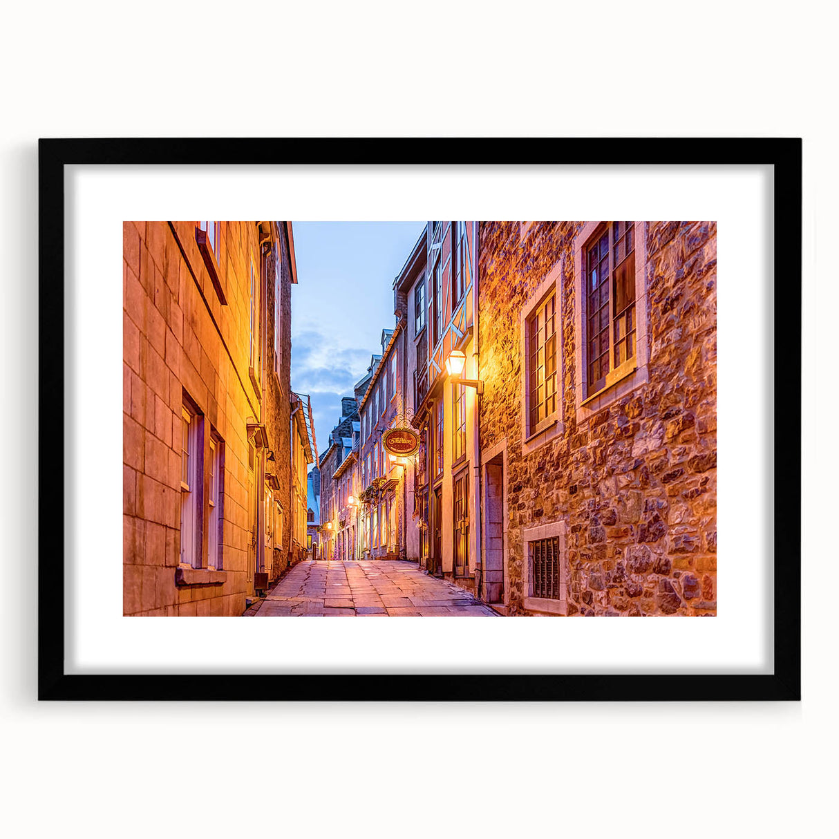 Extra large canvas featuring abstract art prints of vibrant, colorful landscapes, ideal for living room decor.