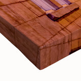 Black and white landscape painting of Quebec scenery on large stretched canvas, suitable for bedroom wall art.