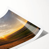 Extra large wall art featuring line art flowers in monochrome, rolled print format, ideal for large living room decor.