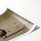 Extra large wall art featuring line art flowers in vibrant colors on rolled print, ideal for large living room decor.