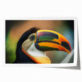 Extra large rolled print of Belize scenery with vibrant green and blue tones, ideal for art wall dining room.