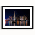 Extra large framed abstract art print featuring a colorful, textured depiction of a Central American scenery.