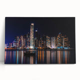 Black and white photograph of Central American scenery on stretched canvas, ideal for kitchen wall art.