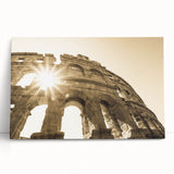 Large black and white stretched canvas of a Croatian landscape, ideal for kitchen wall art.