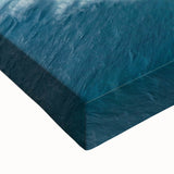 Large art featuring a black and white landscape painting of Corsica, France on stretched canvas.