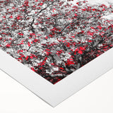 Art deco poster of Paris scenery in subdued tones on rolled canvas, suitable for dining room wall art.