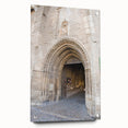 Acrylic print of a Provence, France scenery in muted earth tones, ideal for dining room decor.