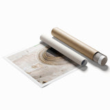 Extra large rolled print of Provence, France scenery with vibrant floral details, ideal for classy bathroom wall art.