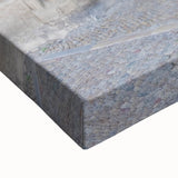 Black and white landscape art painting of Provence, France on stretched canvas, suitable for bedroom wall decor.