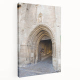 Provence landscape on large stretched canvas featuring lavender fields under a clear sky, ideal for kitchen wall art.