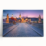 Black and white photo of Bavarian landscape on large stretched canvas, suitable for kitchen art.