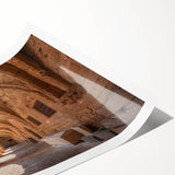 Extra large wall art featuring line art flowers in soft pastel shades on a rolled print, ideal for large living room decor.