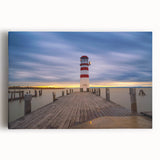 Black and white photograph of a European cityscape printed on stretched canvas, ideal for kitchen wall art or bedroom decor.