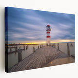 Large canvas print of a European cityscape in muted earth tones, suitable for kitchen wall art.