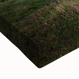 Black and white landscape art painting of a serene Irish countryside on stretched canvas, ideal for bedroom decor.