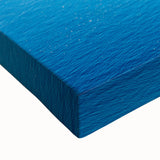 Large art of a black and white landscape painting of Capri, Italy on stretched canvas, ideal for bedroom wall decor.