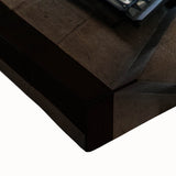 Black and white landscape painting of Florence on stretched canvas, ideal for bedroom wall art.