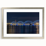 Extra large abstract art print of a European scenery in Latvia, featuring textured details in muted earth tones.