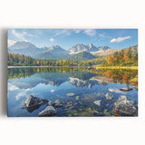 Black and white photo of a European cityscape on stretched canvas, ideal for kitchen wall art or bedroom.