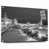 Acrylic print of Andalucia, Spain scenery in soft pastel tones, suitable for bedroom or dining room decor.