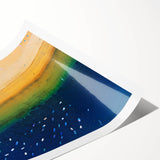 Extra large wall art featuring line art flowers in black and white, ideal for large living room decor.