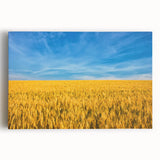 Black and white photograph of a European cityscape on large stretched canvas, ideal for kitchen wall art.