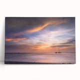 Black and white stretched canvas featuring Cancun scenery, ideal for kitchen wall art or bedroom decor.