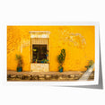 Extra large rolled print of Mexico City scenery with vibrant floral accents, ideal for art wall dining room.