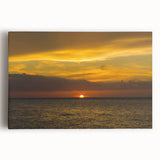 Black and white photograph of Quintana Roo scenery on stretched canvas, ideal for kitchen wall art.