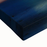 Black and white landscape art painting of a Middle Eastern scenery on a large stretched canvas.