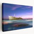 Large canvas depicting a Middle Eastern landscape in earthy tones, ideal for kitchen wall art.