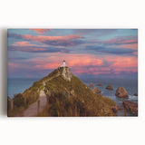 Black and white photograph of Otago, New Zealand scenery on stretched canvas, ideal for kitchen wall art.
